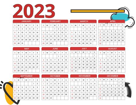 日本日曆2023|2023 Calendar